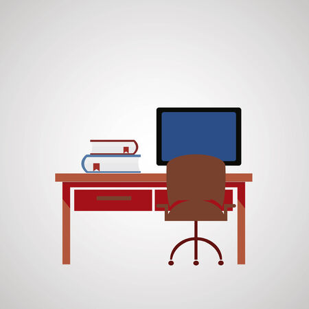 Office interior designのイラスト素材