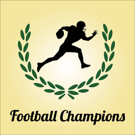 Sport Champion design over color backgroundのイラスト素材