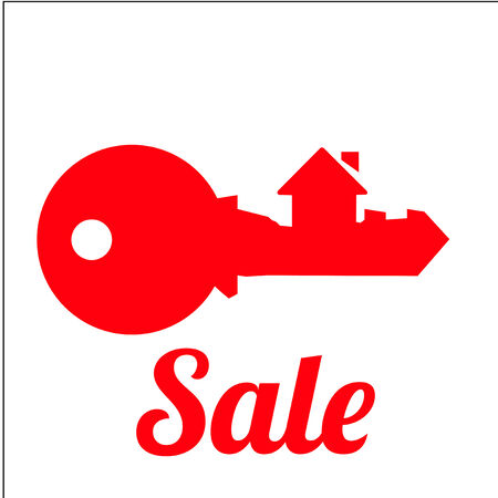 for rent illustration over white color backgroundのイラスト素材