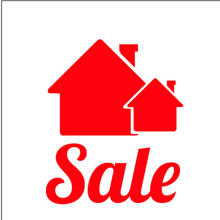 for rent illustration over white color backgroundのイラスト素材