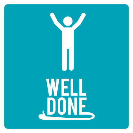 well donde illustration over color backgroundのイラスト素材