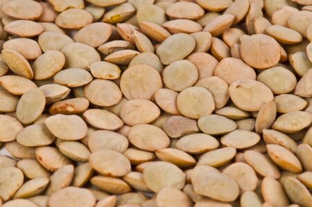 Lentils macro shot の写真素材