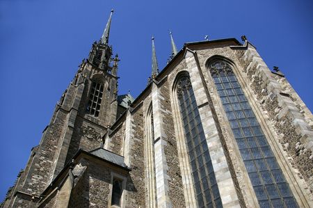 Cathedral of Brnoの写真素材