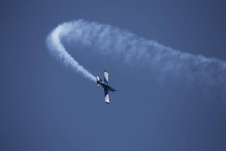 Aerobatics in an air show