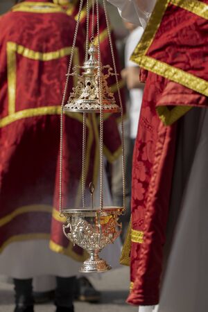Censer in a processionの写真素材