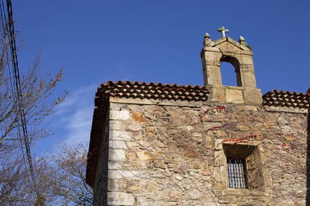Hermitage of San Martin de Laspraの写真素材