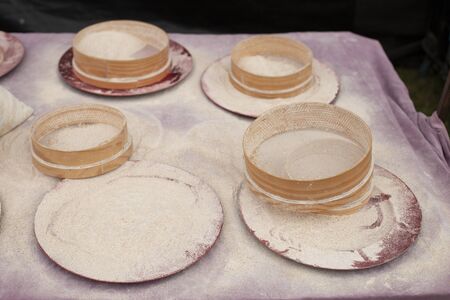 Flour and flour sifters