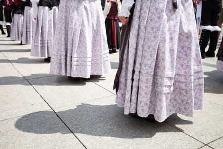 Galician traditional folk musicians