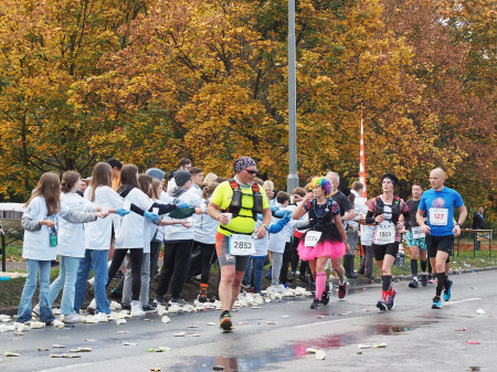 21. Poznan Marathon, Arciszewskiego Street, Poznan, Poland, 16th of October 10.16.2022のeditorial素材