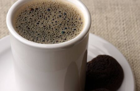 coffee cup for a breakの写真素材