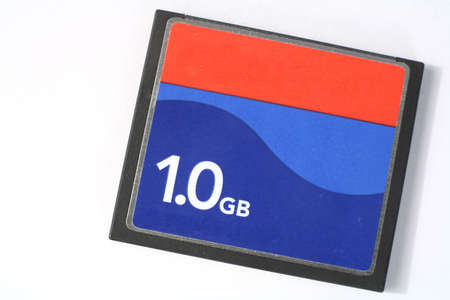 A 1GB CompactFlash card.
