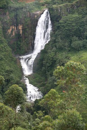Devon falls, Sri Lankaの写真素材