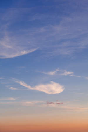 A handy background of clouds at sunset