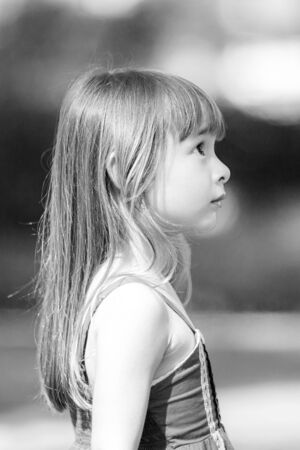 girl in the parkの写真素材