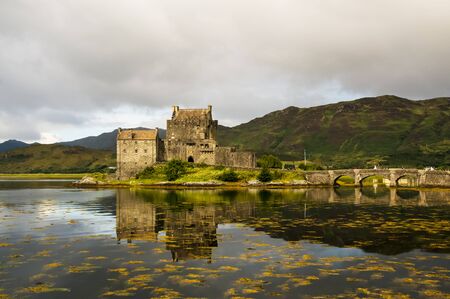 Eilean Donan Castle, Loch Duich, Kintail, Highlands, Scotland.2nd September 2015.