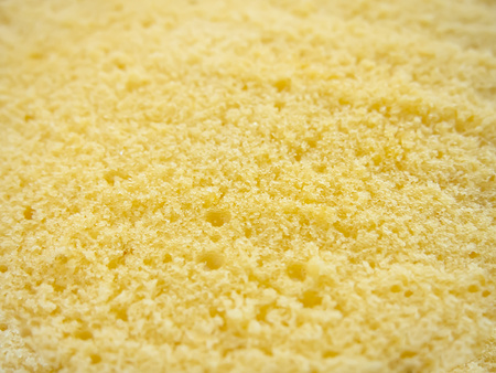 close up spounge cake texture.
