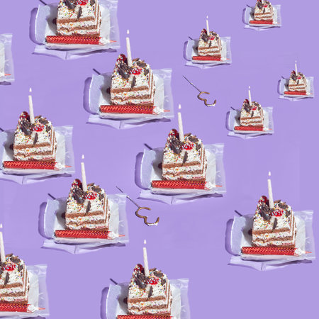 cake birthdayの写真素材