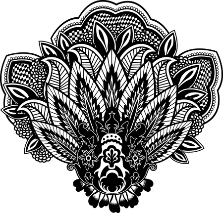 paisley illustrationのイラスト素材