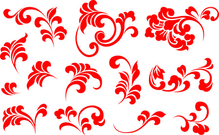 Plant Leaves Setのイラスト素材