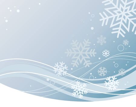 snowflake backgroundのイラスト素材