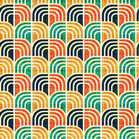 seamless geometric patternのイラスト素材