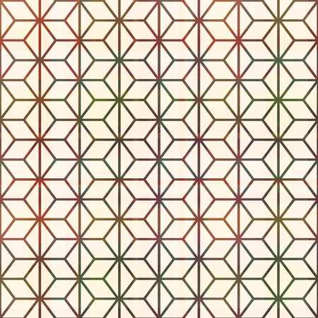 seamless geometric lines patternのイラスト素材