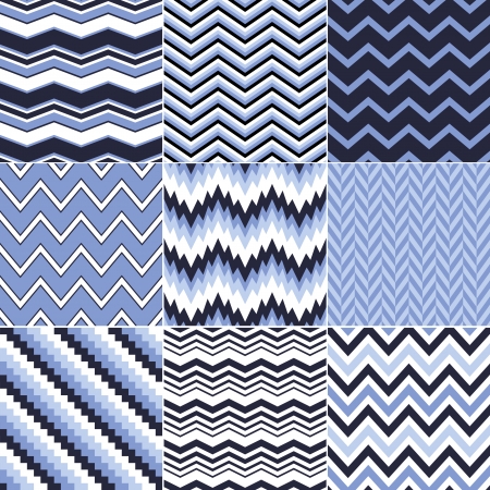 seamless chevron patternのイラスト素材