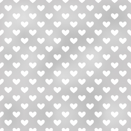 seamless grey heart textured background のイラスト素材