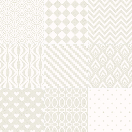 seamless geometric pattern grain paper texture のイラスト素材