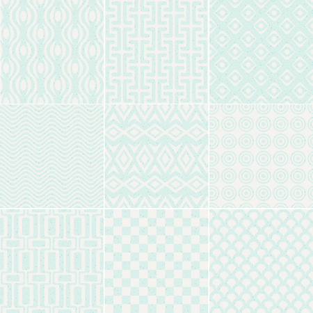 seamless textured geometric patternのイラスト素材