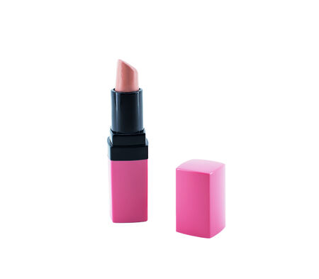 Professional cosmetics for make up: lipstick isolated on white backgroundの写真素材