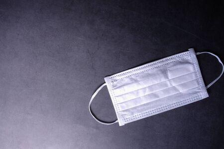 Medical doctor n95 mask for corona virus and pollution protection.の写真素材