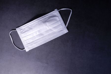 Medical doctor n95 mask for corona virus and pollution protection.の写真素材