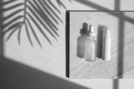 cosmetic skincare set.の写真素材