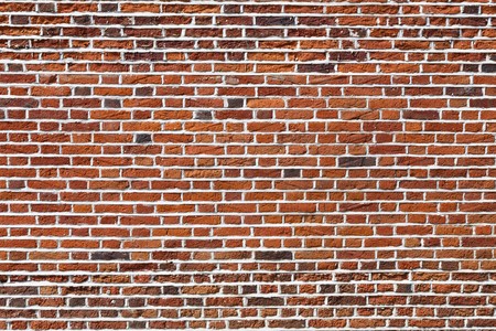 Red brick wall, ideal for a background