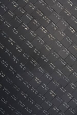 KENNEDY SPACE CENTER, FL, USA - March 24, 2009. Closeup of the space shuttle thermal protection...