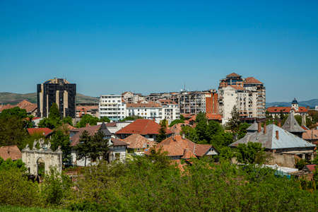 ALBA IULIA, ALBA, ROMANIA -  MAY 11, 2021:  View of Alba Iulia city from Transylvania, Romaniaのeditorial素材