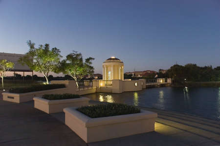 Lakeside pavillionの写真素材