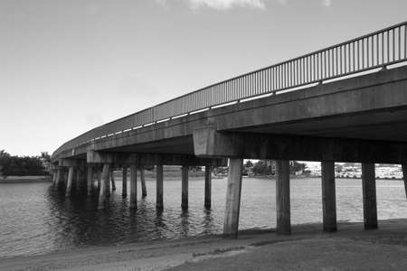 waterway bridgeの写真素材