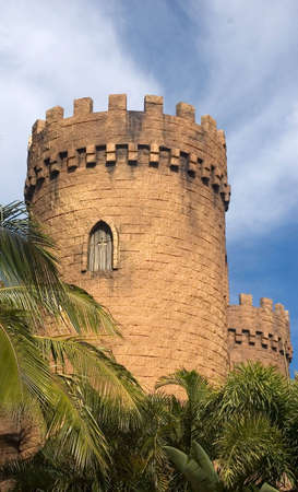 Castle turrets,QLD,Australiaの写真素材