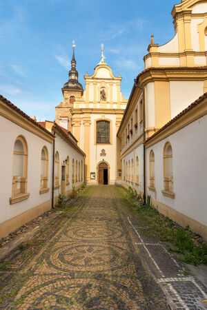 Church of Franziscan Monastery, Plzen, Czech Republic, August 2014