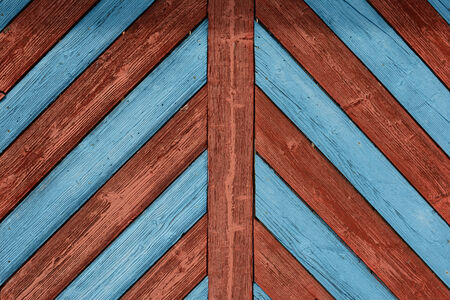 Old wooden door in northeastern Bavaria, outdoor shotの写真素材