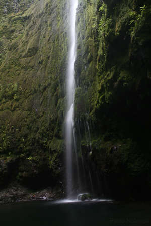 waterfall in island park