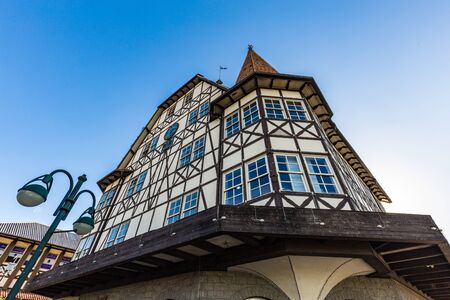 German architeture. Blumenau, Santa Catarina - Brazilのeditorial素材