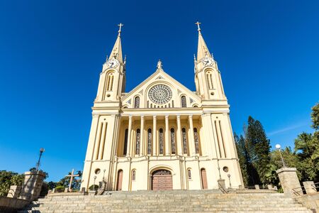 St. Peter Catherdal, Gaspar city. Santa Catarina, Brazilの写真素材