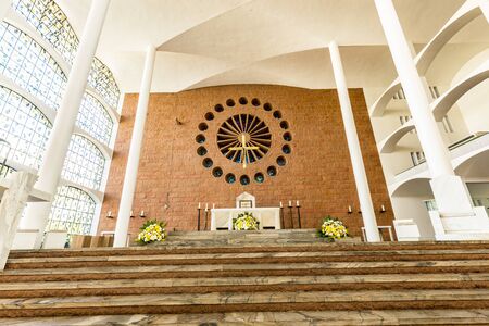 St. Paul Apostle Cathedral, Blumenau, Santa Catarina - Brazilのeditorial素材