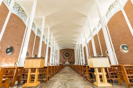 St. Paul Apostle Cathedral, Blumenau, Santa Catarina - Brazilのeditorial素材