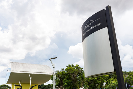 CURITIBA, PARANA/BRAZIL - DECEMBER 28 2016: Oscar Niemeyer Museumのeditorial素材