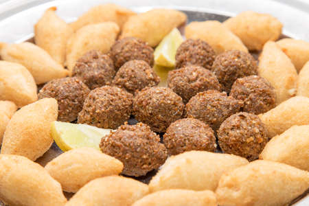 Savory brazilian fried snacks, very comon in birthday partiesの写真素材