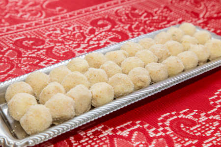 Savory brazilian fried snacks, very comon in birthday partiesの写真素材